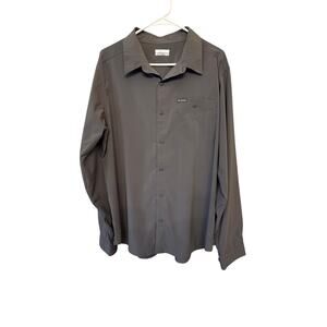 MEN'S COLUMBIA FISHING BUTTON UP SHIRT